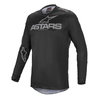 Alpinestars Fluid Graphite Jersey Black Dark Grey Size: Mens UK - S