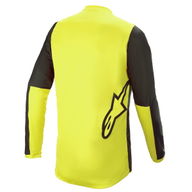 Fluid Tripple Jersey Black Yellow Fluo Bright Red