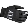Fly Fly Pro Lite Youth Gloves Black White - Thumbnail 1