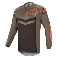 Fluid Speed Jersey Dark Grey Orange