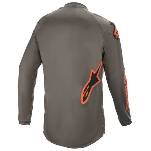 Alpinestars Fluid Speed Jersey Dark Grey Orange Size: Mens UK - M