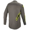 Alpinestars Fluid Speed Jersey Dark Grey Yellow Flo Size: Mens UK - M