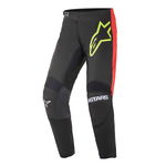 Alpinestars Fluid Tripple Pants Black Yellow Flo Bright Red Size: Mens UK - 32