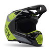 Fox Fox V1 Lean Helmet MX24 Grey Yellow - Thumbnail 1