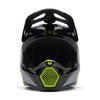 Fox Fox V1 Lean Helmet MX24 Grey Yellow - Thumbnail 3