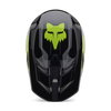 Fox Fox V1 Lean Helmet MX24 Grey Yellow - Thumbnail 4