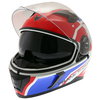Frank Thomas FT39SV Nautilus Helmet White Red Blue Size: XS