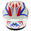 FT39SV Nautilus Helmet White Red Blue