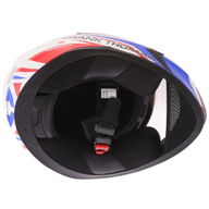 FT39SV Nautilus Helmet White Red Blue
