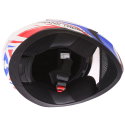 FT39SV Nautilus Helmet White Red Blue