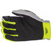 Fly Fly Lite Youth Gloves Grey Teal Hi-Vis - Thumbnail 2