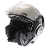 LS2 FF399 Valiant Single Chrome Flip Front Motorcycle Helmet Flip Front Open                                                                                                                                                                                   