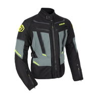 Kumaji 3.0 Waterproof Jacket Black Green Fluo Yellow