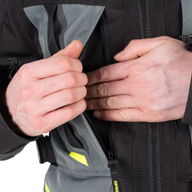 Kumaji 3.0 Waterproof Jacket Black Green Fluo Yellow
