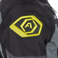 Kumaji 3.0 Waterproof Jacket Black Green Fluo Yellow