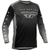 Fly Fly Lite Youth Jersey Black Grey - Thumbnail 1