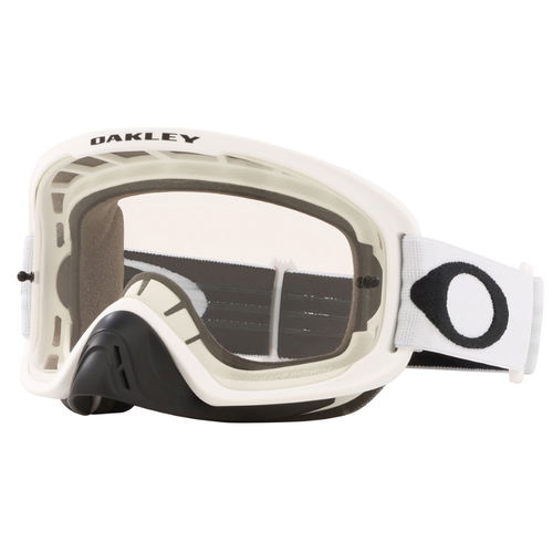 Oakley O Frame 2 Pro MX Goggles - Matt White/Clear Lens