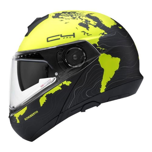 Schuberth C4 Pro Magnitudo Helmet Yellow Size: S