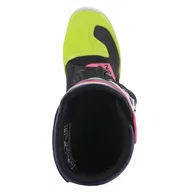 Tech 3S Youth Boots Black Dark Blue Pink Fluo