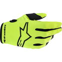 Radar Kids Gloves Yellow Fluo Black