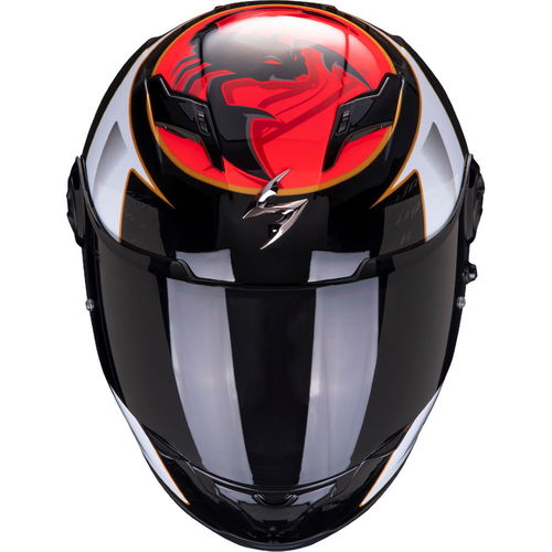 Scorpion EXO 490 Tour Helmet White Red Size: S