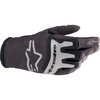 Alpinestars Alpinestars Techstar Gloves Black Brushed Silver - Thumbnail 1