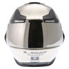 LS2 FF399 Valiant Single Chrome Flip Front Motorcycle Helmet Back                                                                                                                                                                                              