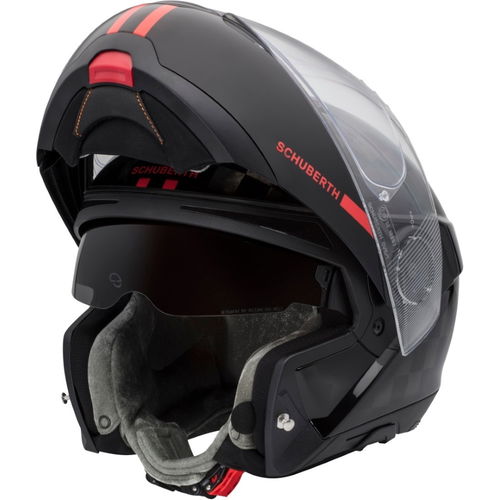 Schuberth C4 Pro Carbon Helmet Fusion Red Size: S