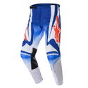 Racer Semi Pants Blue Hot Orange