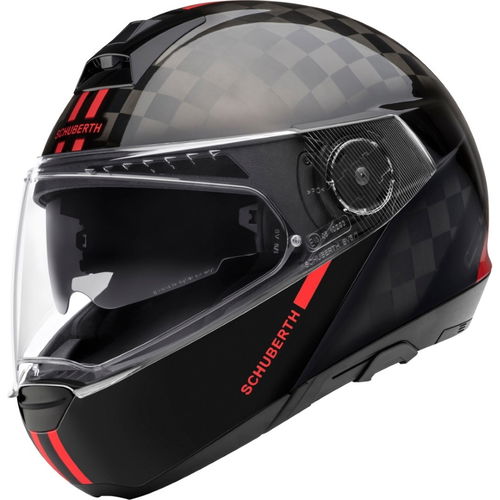 Schuberth C4 Pro Carbon Helmet Fusion Red Size: S