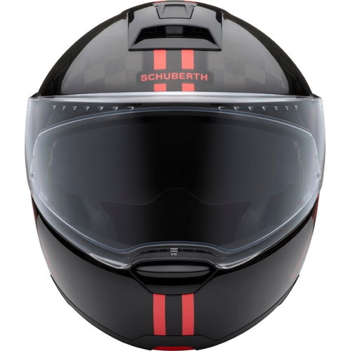 Schuberth C4 Pro Carbon Helmet Fusion Red Size: S