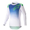 Alpinestars Alpinestars Supertech Risen Jersey Blue Ray White Green Fluo - Thumbnail 1