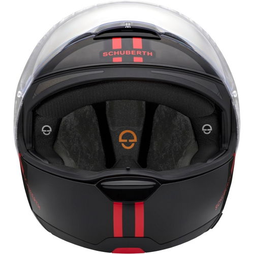 Schuberth C4 Pro Carbon Helmet Fusion Red Size: S