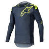 Alpinestars Alpinestars Supertech Bruin Jersey Night Navy Yellow Fluo - Thumbnail 1