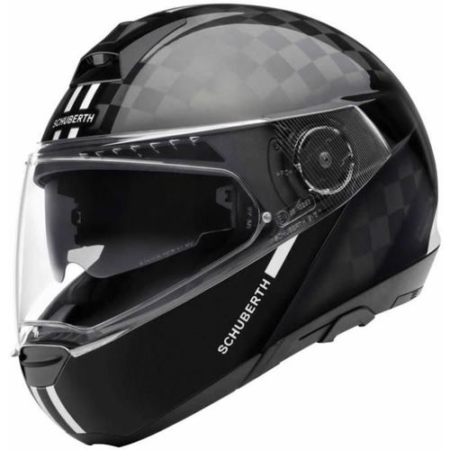 Schuberth C4 Pro Carbon Helmet Fusion White Size: S