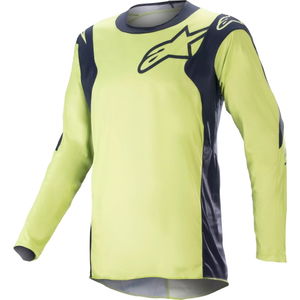 Alpinestars Racer Hoen Jersey Night Navy Fluo Green