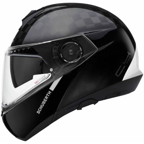Schuberth C4 Pro Carbon Helmet Fusion White Size: S