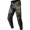 Racer Tactical Youth Pants Black Grey Camo Yellow Fluo