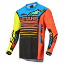 Racer Compass Youth Jersey Black Yellow Coral