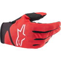 Radar Youth and Kids Gloves Bright Red Black