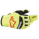 Techstar Gloves Yellow Fluo Black