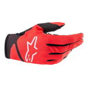 Radar Gloves Bright Red Black