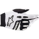 Full Bore Gloves White Black