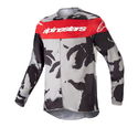 Racer Tactical Youth Jersey Cast Grey Camo Red