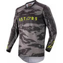 Racer Tactical Youth Jersey Black Grey Camo Yellow Fluo