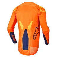 Racer Factory Youth Jersey Orange Dark Blue Warm Yellow