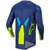 Alpinestars Alpinestars Racer Factory Youth Jersey Dark Blue Yellow Fluo Blue Neo - Thumbnail 2