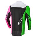 Racer Compass Jersey Black Green Neon Pink Fluo