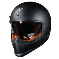 MX502 Moto Helmet Satin Black