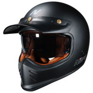MX502 Moto Helmet Satin Black